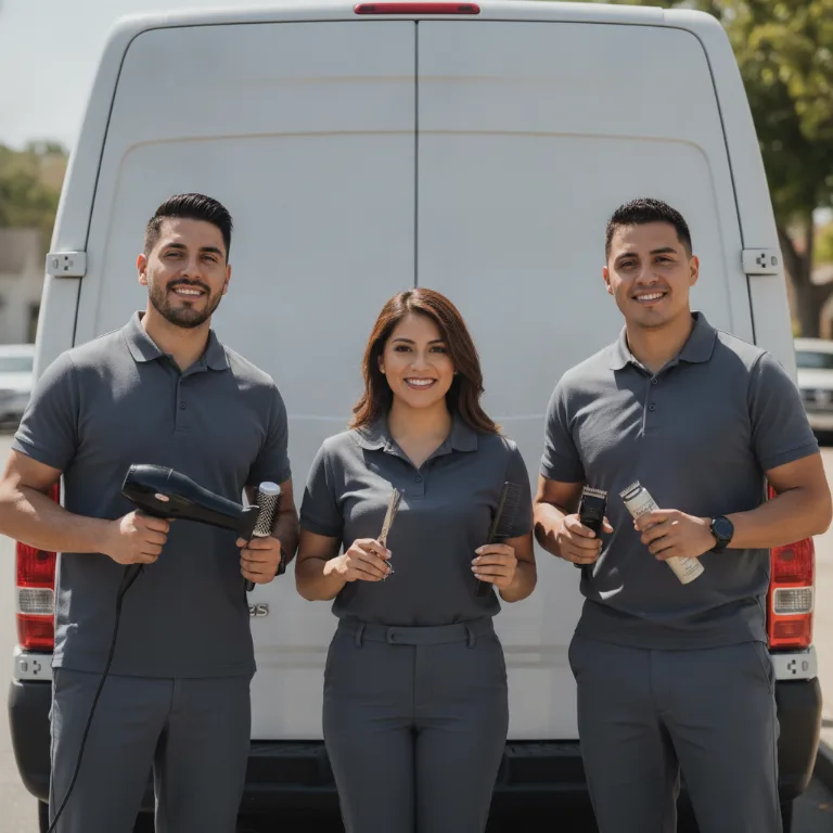 Cabeleireiro de Luxo equipe em Telemaco Borba